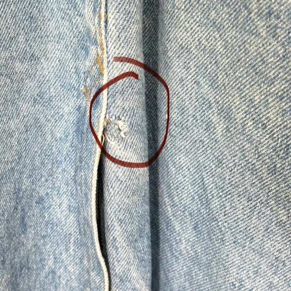 Vintage Sunbelt Jean/ Denim Long Sleeve Duster Cardigan Trench Coat Size M/L - Picture 11 of 12